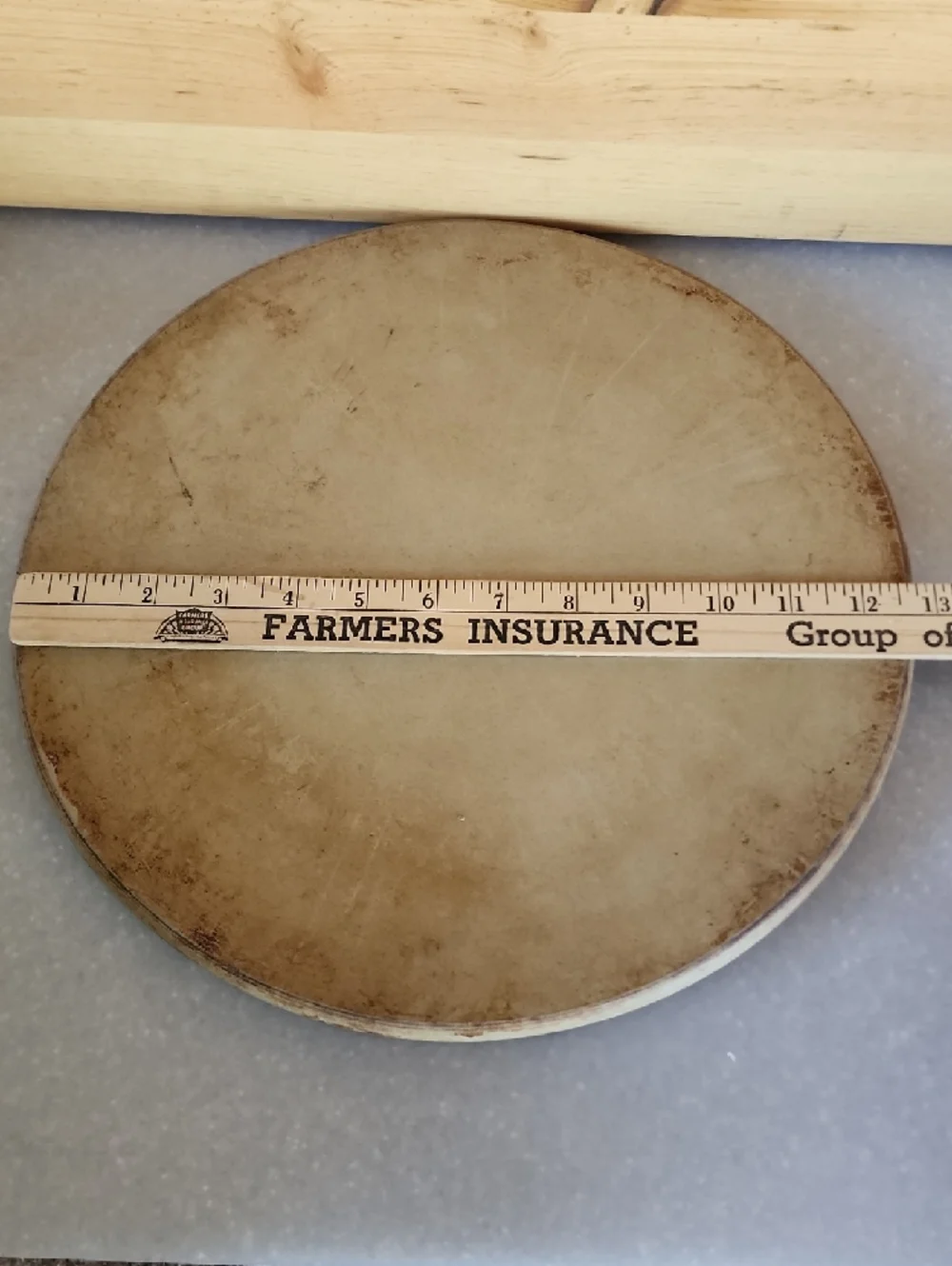 Round Bakeware Pizza Stone - Cream